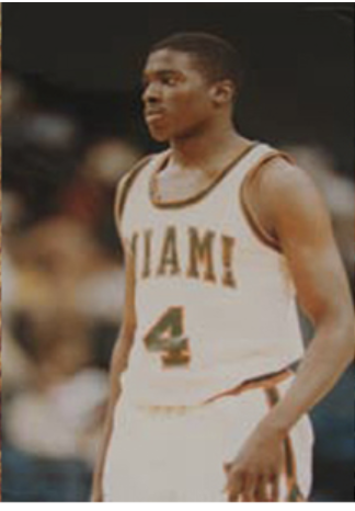 Joseph Renwick Randon as a young basketball player