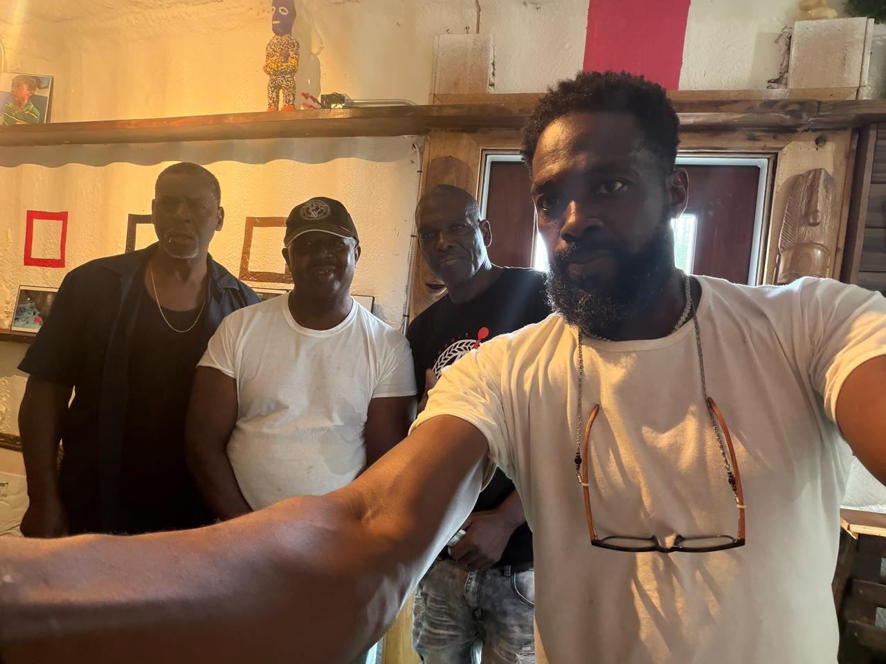 Community gathering at Big Prayer Museum